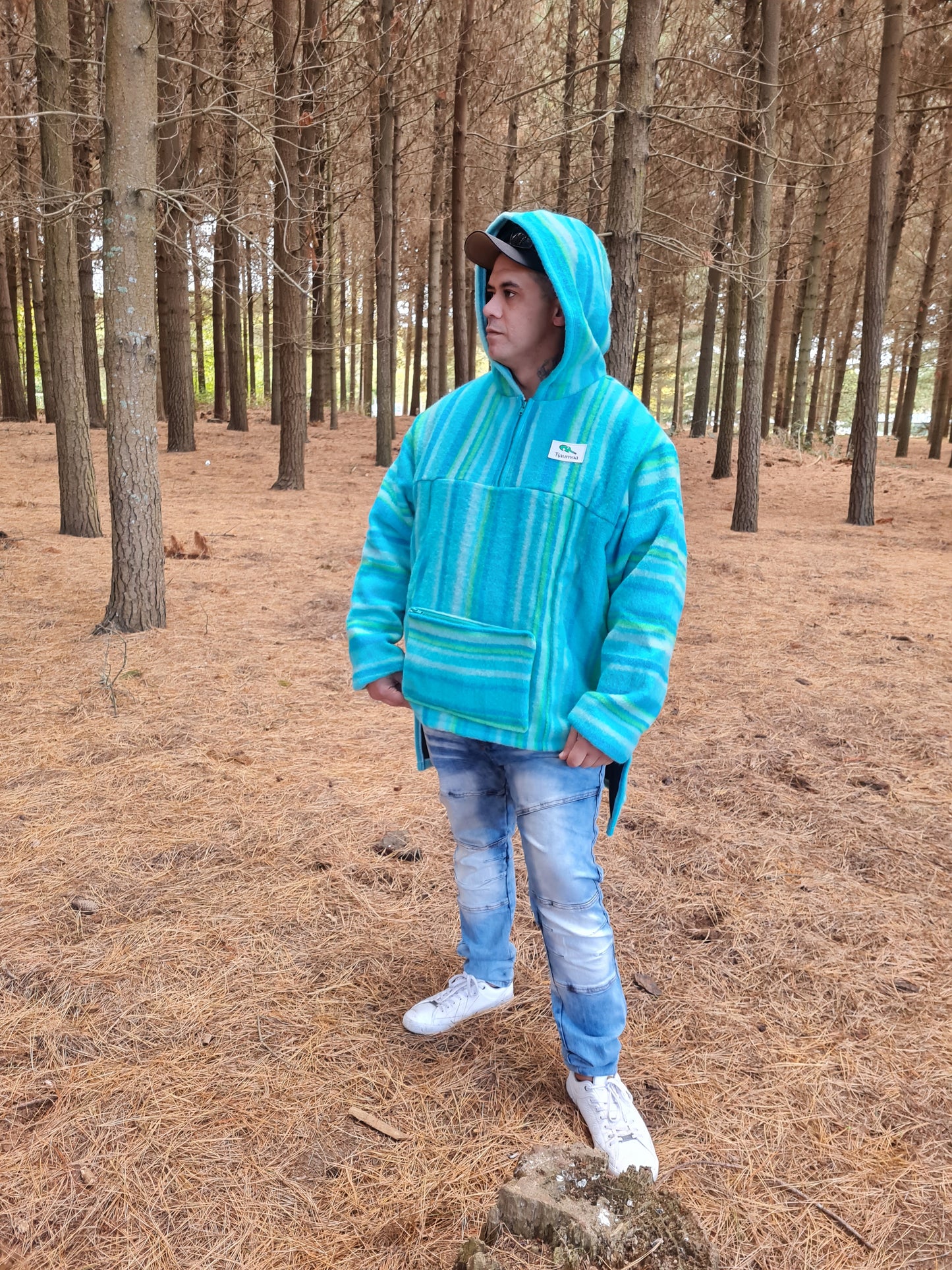 Upcycled Raumoa wool Anorak