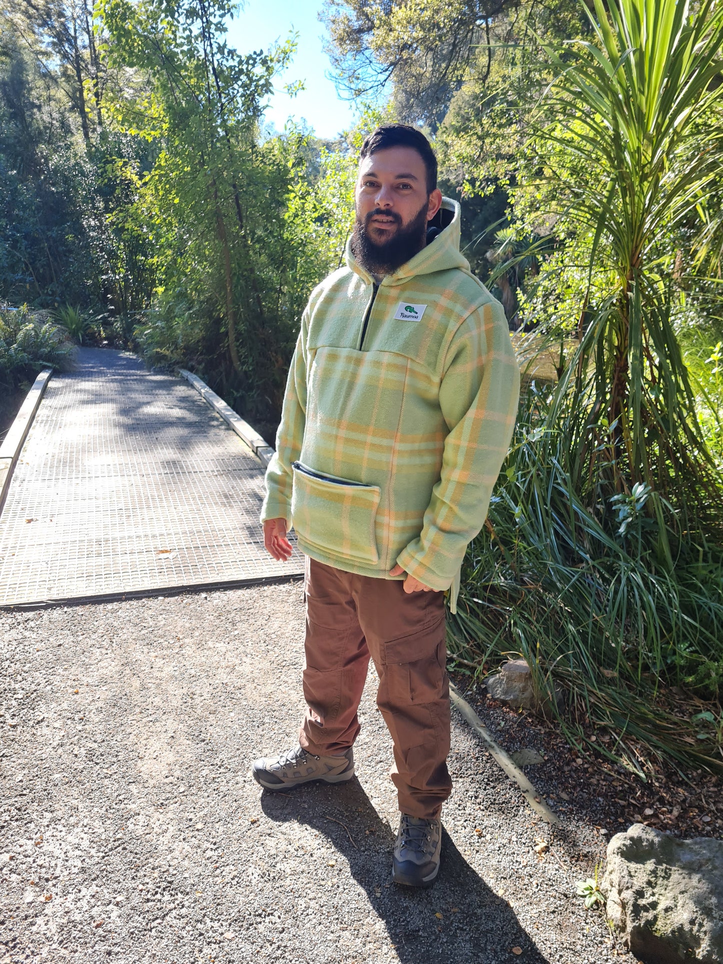 Upcycled Raumoa wool Anorak