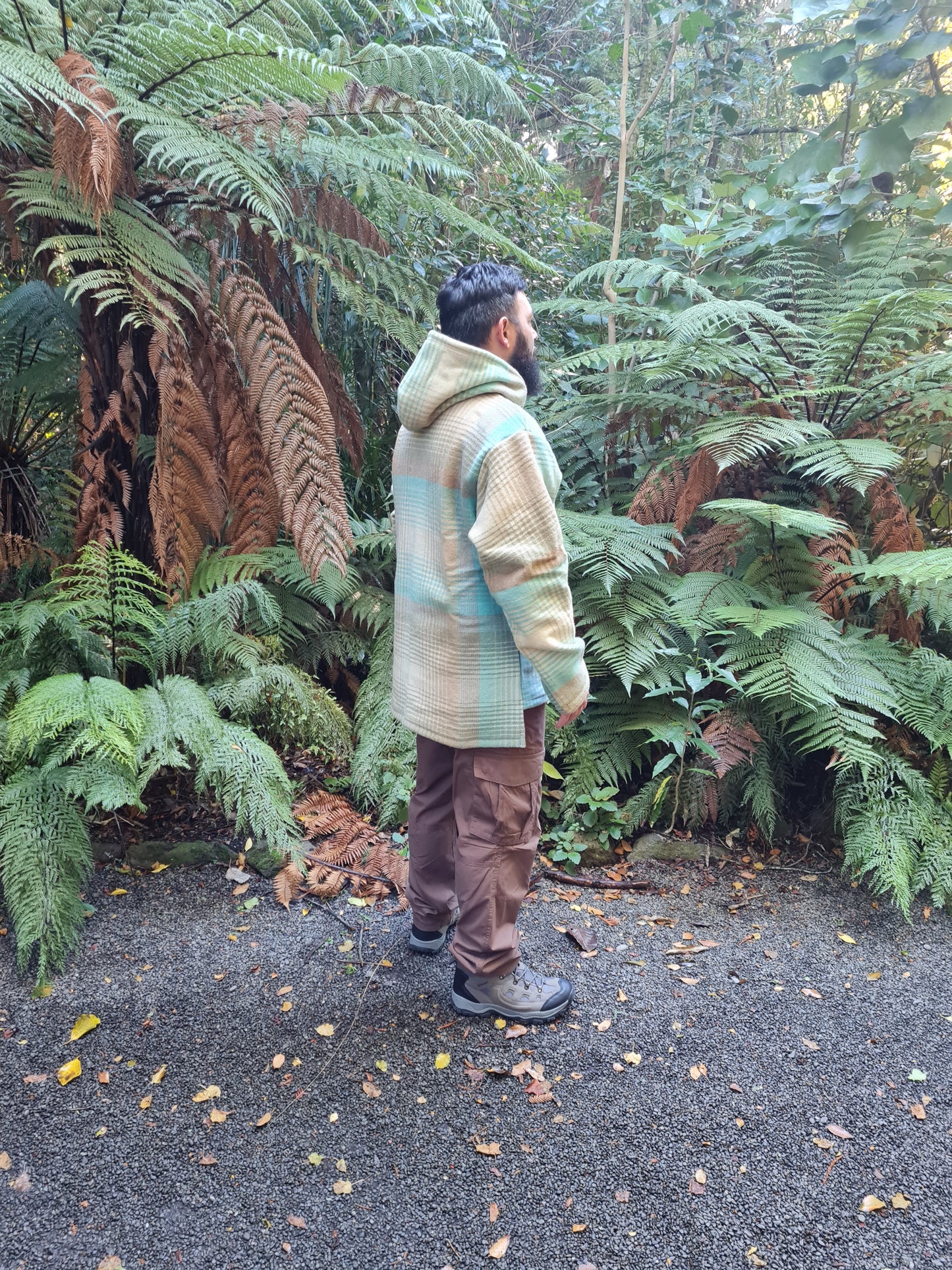 Upcycled Raumoa wool Anorak