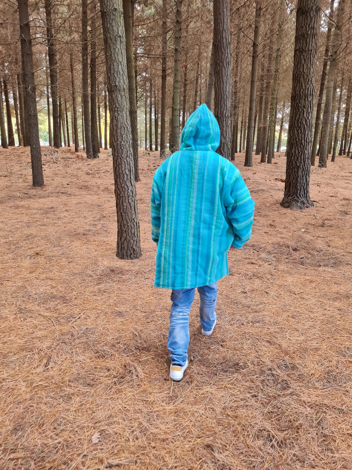 Upcycled Raumoa wool Anorak