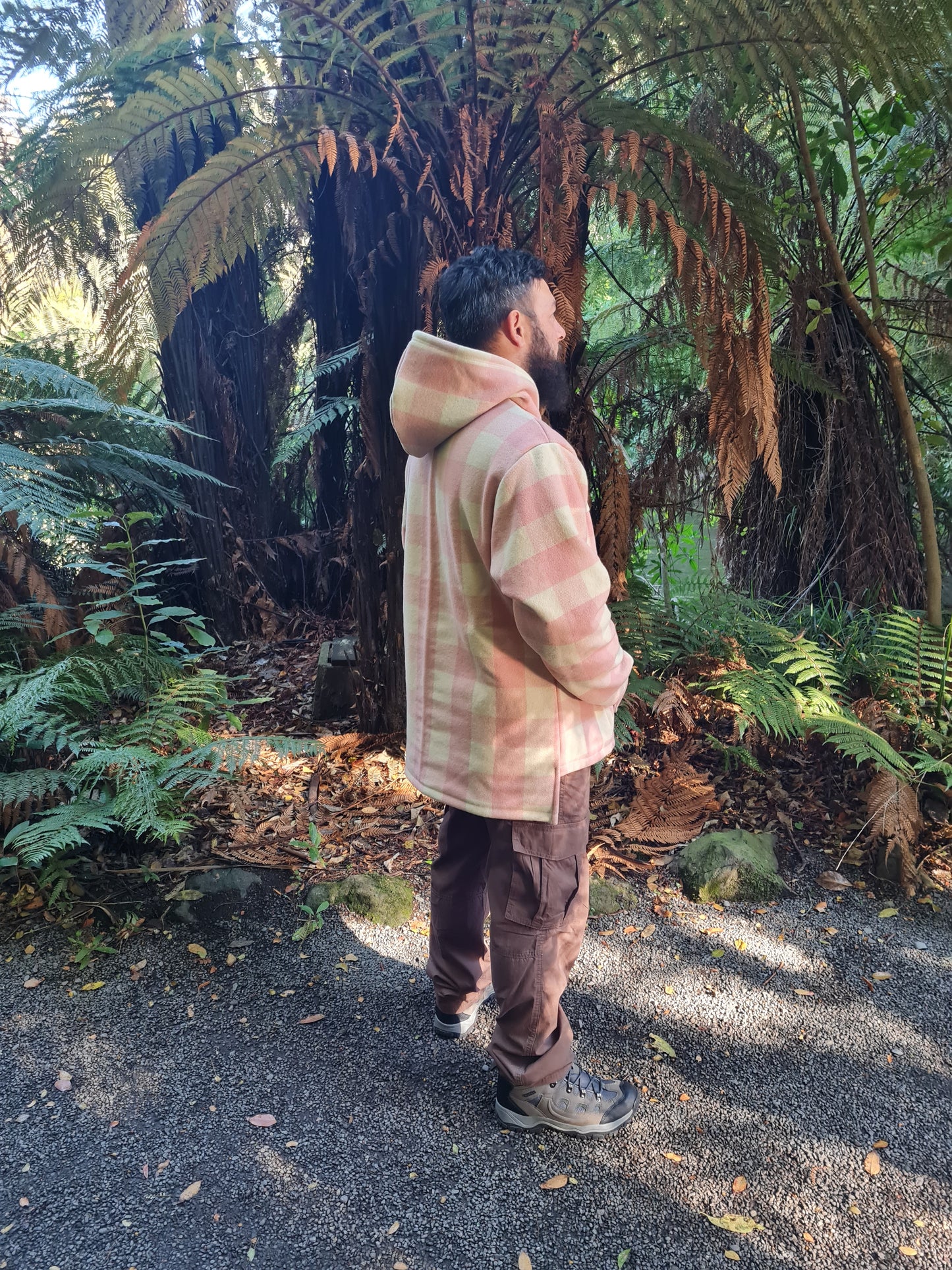 Upcycled Raumoa wool Anorak
