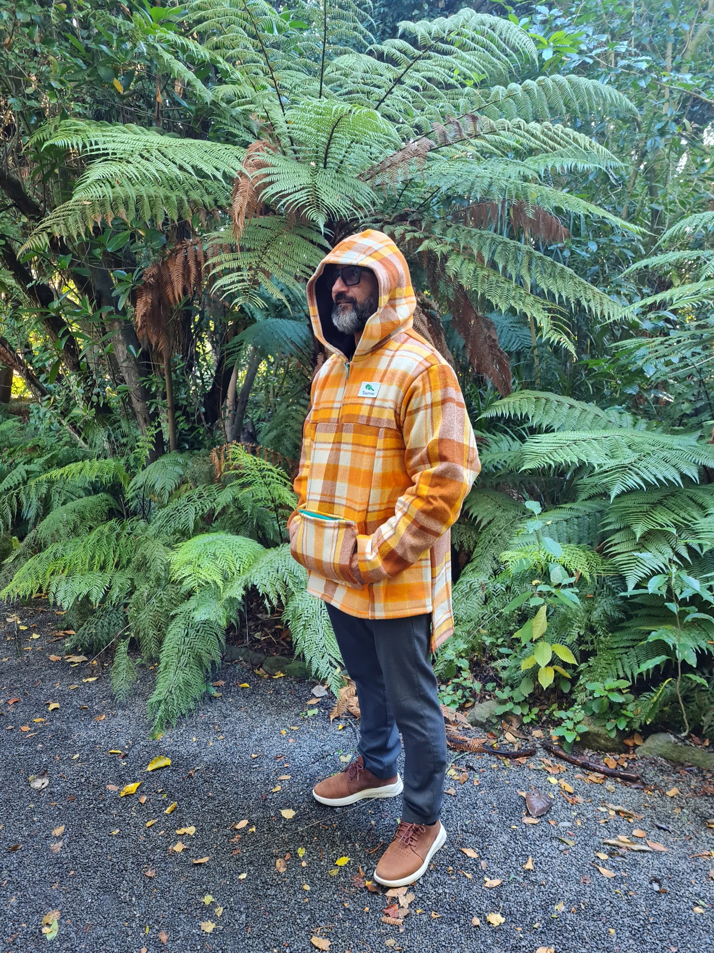 Upcycled Raumoa wool Anorak