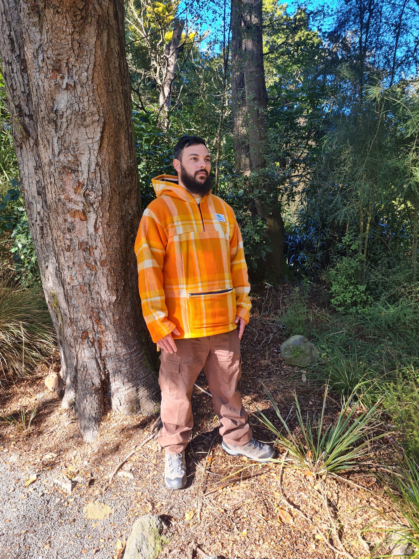 Upcycled Raumoa wool Anorak