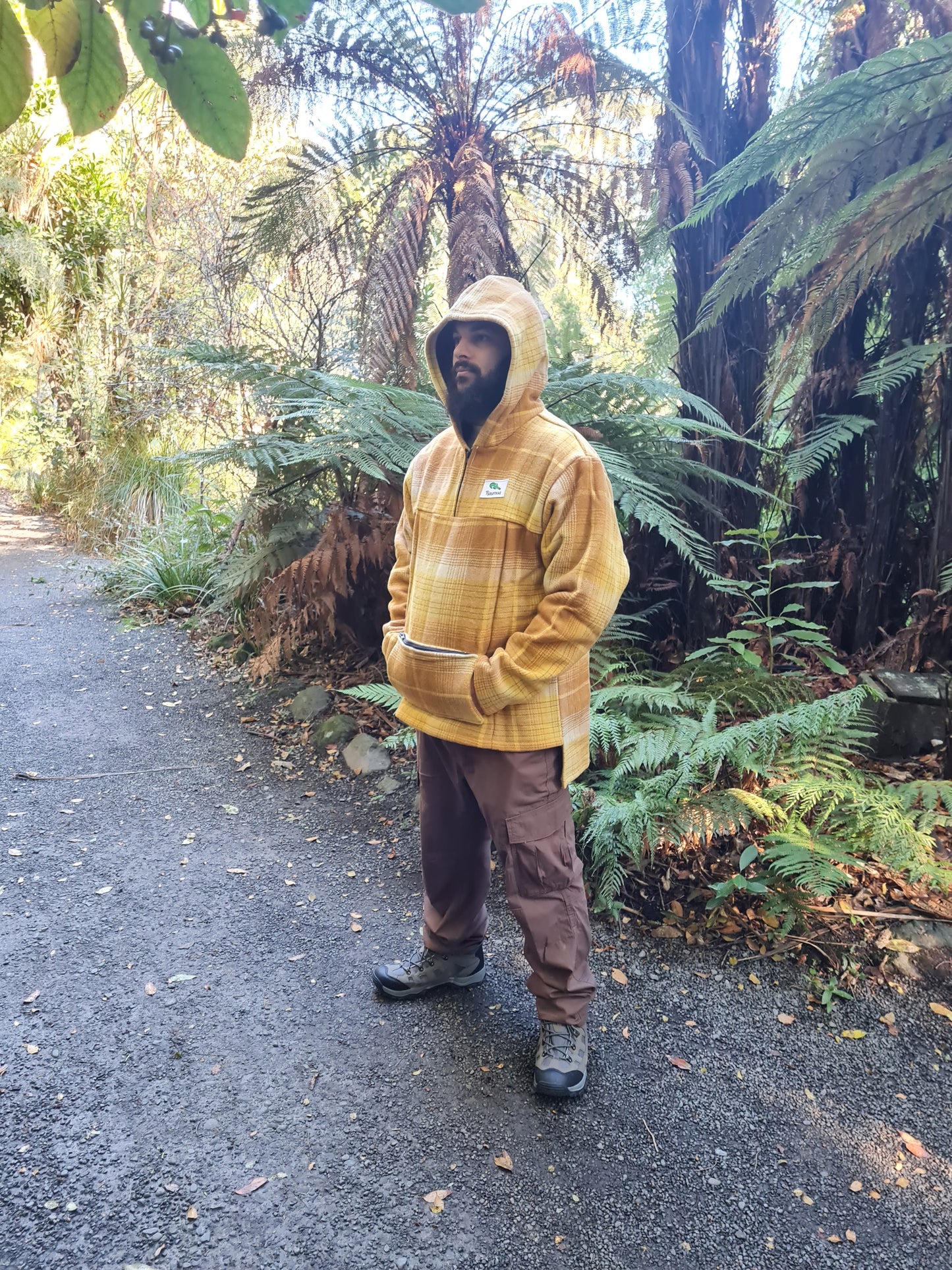 Upcycled Raumoa wool Anorak