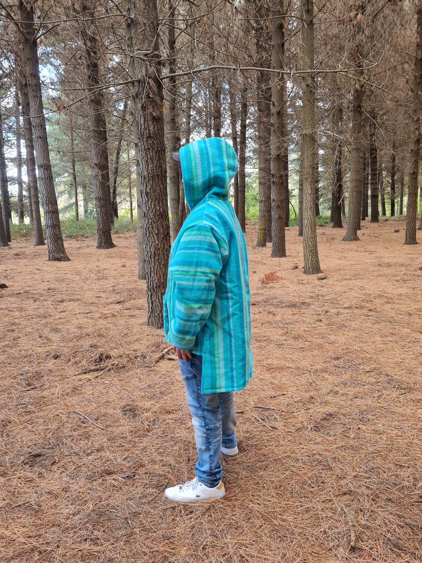 Upcycled Raumoa wool Anorak